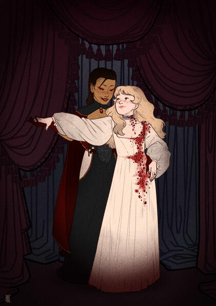 Lan and Marleine, OC Gala 2022